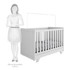 Quarto De Bebê Para Gêmeos Com 2 Berços E Cômoda Retrô 100% M