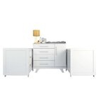 Quarto De Bebê Para Gêmeos Com 2 Berços E Cômoda Retrô 100% M