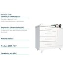 Quarto De Bebê Para Gêmeos Com 2 Berços E Cômoda Retrô 100% M