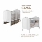 Quarto De Bebê Provençal Berço Cômoda 4 Gavetas Guarda Roupa