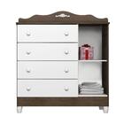 Quarto De Bebê Provençal Guarda Roupa 3 Portas Cômoda Berço M