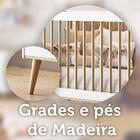 Quarto De Bebê Retrô Com Colchão Guarda Roupa 4 Portas Cômoda