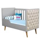 Quarto De Bebê Retrô Guarda Roupa 3 Portas Cômoda Berço Com C