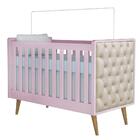 Quarto De Bebê Retrô Guarda Roupa 3 Portas Lorena Berço Mini