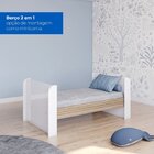 Quarto De Bebê Roupeiro Cômoda E Berço Aconchego Branco