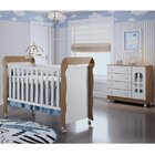 Quarto De Bebê Selena Com Cômoda E Berço Mirelle Carolina Móv