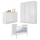 Quarto De Bebê Stella Branco