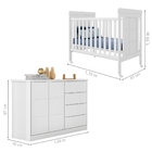 Quarto De Bebê Stella Branco