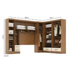 Quarto De Casal Completo 5 Peças 6 Portas 4 Gavetas Com Malei