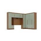 Quarto De Casal Completo 5 Peças 6 Portas 4 Gavetas Com Malei