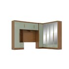 Quarto De Casal Completo 5 Peças 6 Portas 4 Gavetas Com Malei