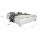 Quarto De Casal Completo Com Cama E Guarda-roupa Com Espelho