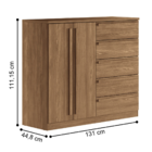 Quarto De Casal Completo Com Espelho Munique Jatobá