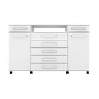 Quarto De Casal Completo Com Guarda-roupa, Cabeceira, 1 Mesa