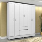 Quarto De Casal Completo Com Guarda-roupa, Cabeceira, 1 Mesa