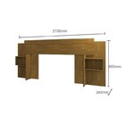 Quarto De Casal Completo Com Guarda Roupa, Cômoda E Cabeceira