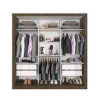 Quarto De Casal Completo Com Guarda Roupa, Cômoda E Cabeceira