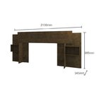 Quarto De Casal Completo Com Guarda Roupa, Cômoda E Cabeceira