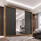 Quarto De Casal Completo Com Guarda Roupa, Cômoda E Cabeceira