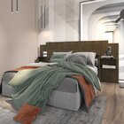 Quarto De Casal Completo Com Guarda Roupa E Cabeceira Com 2 M