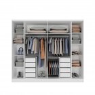 Quarto De Casal Completo Com Guarda Roupa E Cama Espresso Móv