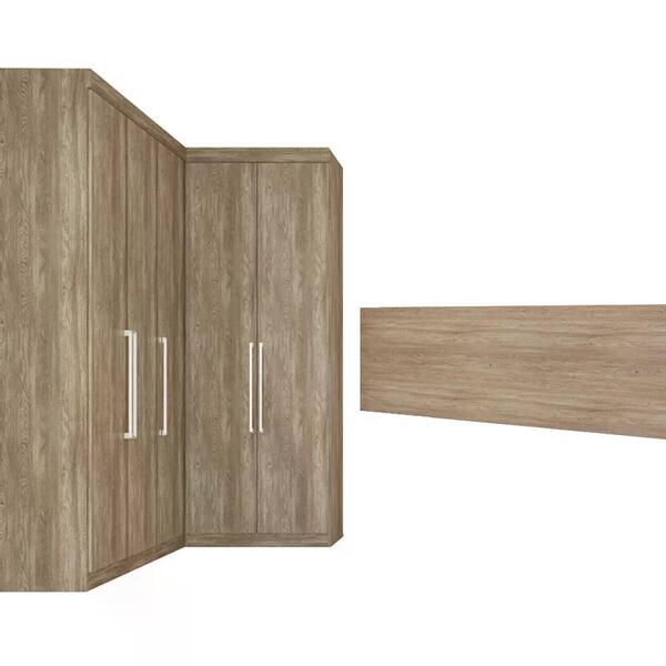 Quarto De Casal Modulado 04 Peças Modena Demobile