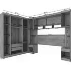 Quarto De Casal Modulado Modena 77001 Demobile