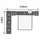 Quarto De Casal Modulado Modena 77010 Demobile
