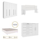 Quarto De Casal Roupeiro 6 Portas Portugal, Cama Casal, Cabec