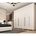 Quarto De Casal Roupeiro 6 Portas Portugal Com Pés, Cama Casa