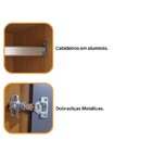 Quarto De Casal Roupeiro 6 Portas Portugal Com Pés, Cama Casa