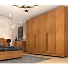 Quarto De Casal Roupeiro 6 Portas Portugal Com Pés, Cama Casa