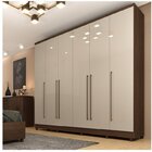 Quarto De Casal Roupeiro 6 Portas Portugal Com Pés, Cama Casa