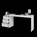 Quarto De Solteiro Completo 3 Peças Dormitório Branco