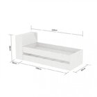 Quarto De Solteiro Completo Com Bicama E Penteadeira 381536 F