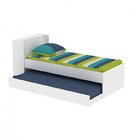 Quarto De Solteiro Completo Com Bicama E Penteadeira 381536 F