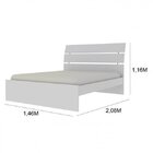 Quarto De Solteiro Completo Com Guarda-roupa, Cama E Penteade