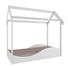 Quarto Gêmeos 2 Minicama Montessoriana Uli E 1 Bau Elo  Branco