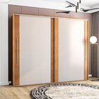 Quarto Guarda-roupa 2 Portas Cômoda 4 Gavetas 1 Porta 2 Mesas