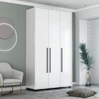 Quarto Guarda-roupa 3 Portas Cômoda 4 Gavetas 1 Porta 1 Mesa