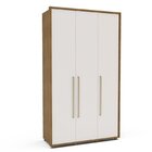 Quarto Guarda-roupa 3 Portas Cômoda 8 Gavetas Mesa De Cabecei