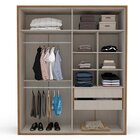 Quarto Guarda-roupa 4 Portas Cômoda 4 Gavetas 1 Porta Mesa De