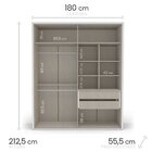 Quarto Guarda Roupas 4 Portas Cômoda 4 Gavetas 1 Mesa De Cabe