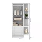 Quarto Infantil 03 Peças Doce Sonho 1x2523x825 Com Colchao Qm