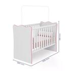 Quarto Infantil 03 Peças Doce Sonho 1x2523x825 Com Colchao Qm