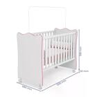 Quarto Infantil 03 Peças Doce Sonho 1x2523x825 Com Rodizios Q