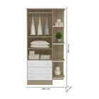 Quarto Infantil 03 Peças Doce Sonho 1x2523x825 Com Rodizios Q