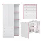 Quarto Infantil 03 Peças Doce Sonho 1x2523x825 Qmovi