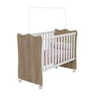 Quarto Infantil 03 Peças Doce Sonho 1x777x825 Com Colchao E R