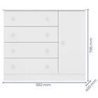 Quarto Infantil 03 Peças Doce Sonho 2484x2617x2561 Com Colcha